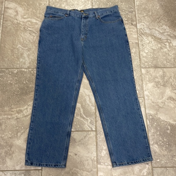 Lee Men’s Relaxed Fit Straight Leg Jeans Sz‎ 40 x 29 - Picture 6 of 12